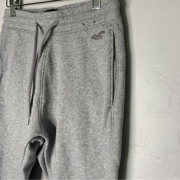 Hollister Gray Drawstring Sweatpants Size Extra Small - Picture 5 of 14